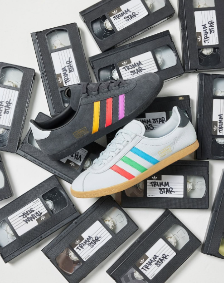 size? x adidas Bring Back the Trimm Star “VHS” Pack