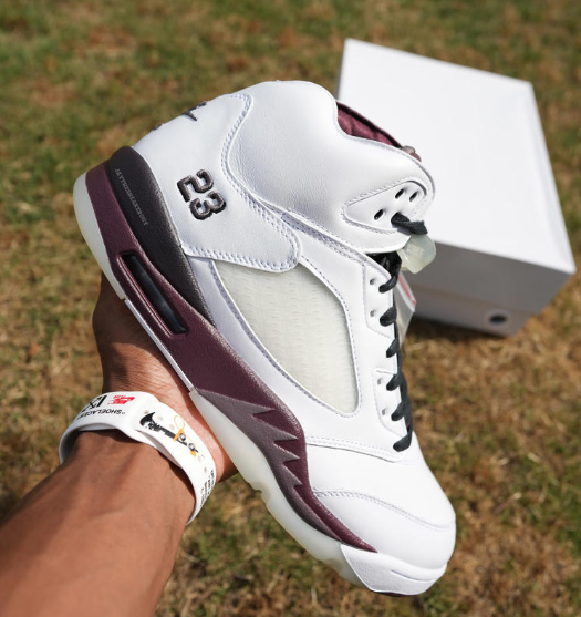 A Ma Maniére x Air Jordan 5 “Burgundy Crush” Drops June 7th
