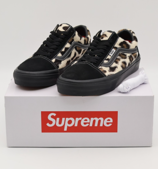 Supreme x Vans “Leopard” Collection Arrives This Week