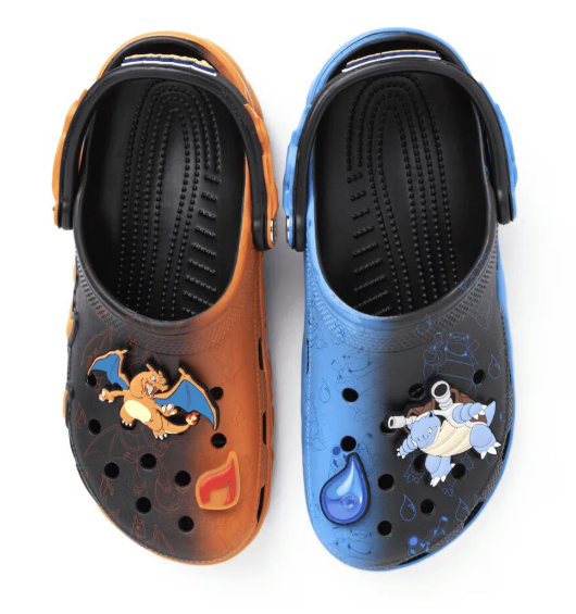 Blastoise and Charizard Join Forces for the Latest Pokémon x Crocs Clog