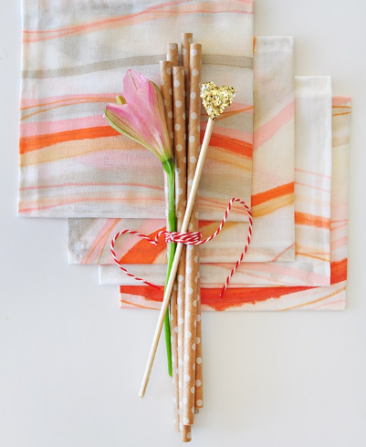 Transform a Plain Napkin into a Hand-Painted Bandana and 4 Creative Ways to Style It