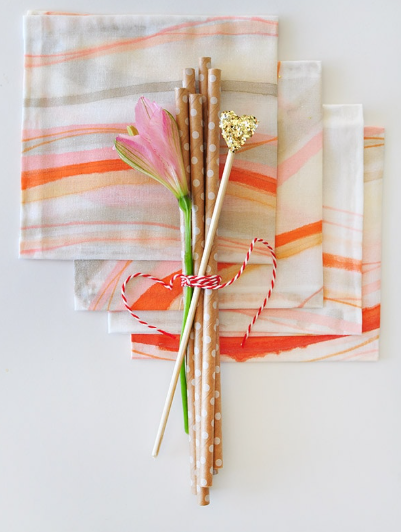 Transform a Plain Napkin into a Hand-Painted Bandana and 4 Creative Ways to Style It